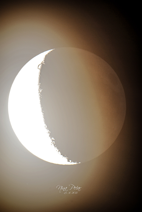 Senčna stran lune, april 2015